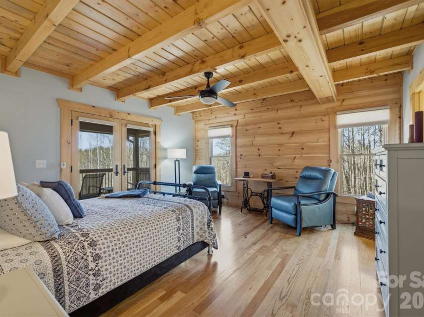 338 Lakeview Trail, Nebo, NC 28761.  MLS# CAR4349366, YatesRealty ID 2223. Primary Bedroom