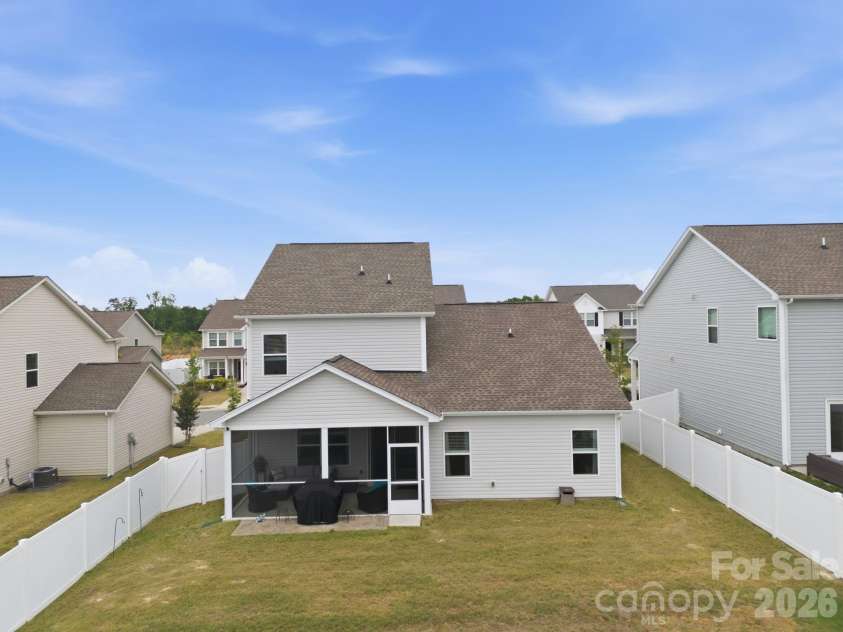 315 Prosperous Path, Locust, NC 28097.  MLS# CAR4377874, YatesRealty ID 22230. Fenced rear yard