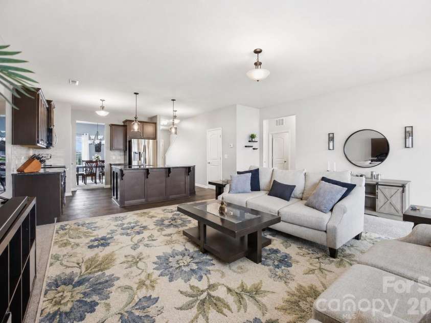 315 Prosperous Path, Locust, NC 28097.  MLS# CAR4377874, YatesRealty ID 22230. Great Room (no more dark blue walls)