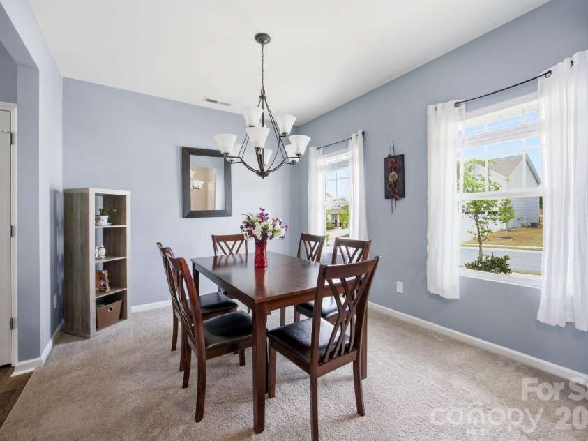 315 Prosperous Path, Locust, NC 28097.  MLS# CAR4377874, YatesRealty ID 22230. The Dining Room can easily be used as an Office