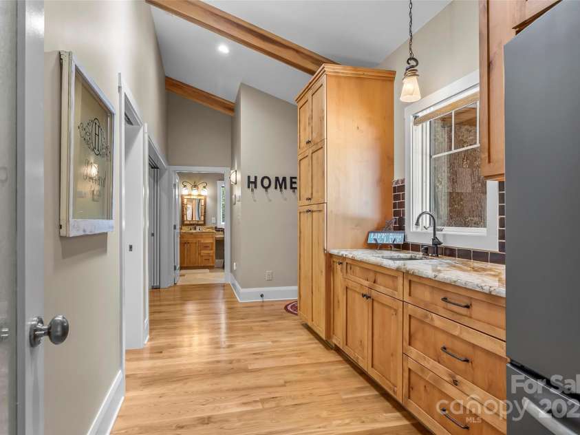 429 Turtle Head Drive, Nebo, NC 28761.  MLS# CAR4273671, YatesRealty ID 22231. Second kitchen