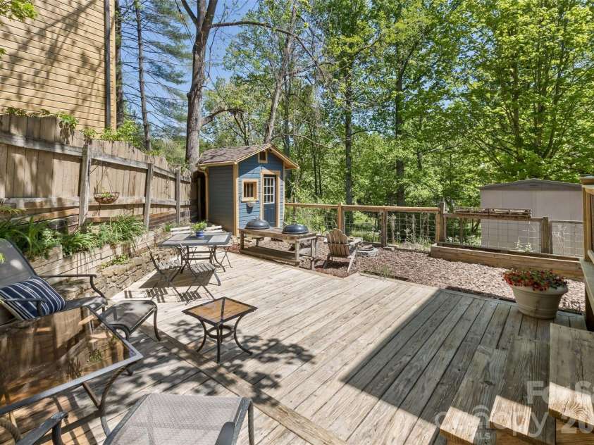 178 Coleman Avenue, Asheville, NC 28801.  MLS# CAR4373425, YatesRealty ID 22236. Decking