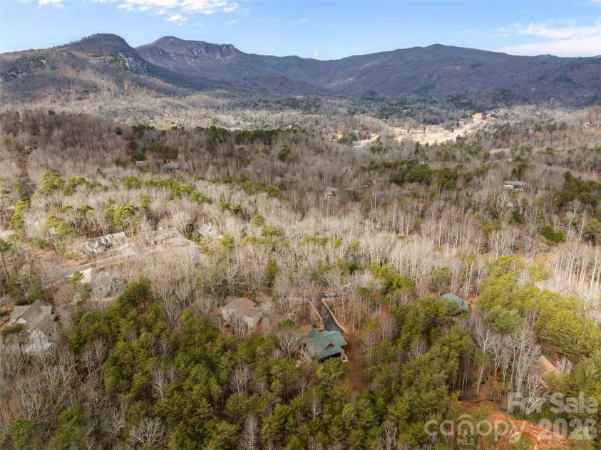 134 McDaniel Court, Lake Lure, NC 28746.  MLS# CAR4340805, YatesRealty ID 2224. Deck on lower level 