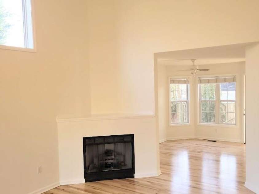 35 Cotton Creek Circle, Black Mountain, NC 28711.  MLS# CAR4326979, YatesRealty ID 22240. Great room flows toward dining, kitchen and sunroom