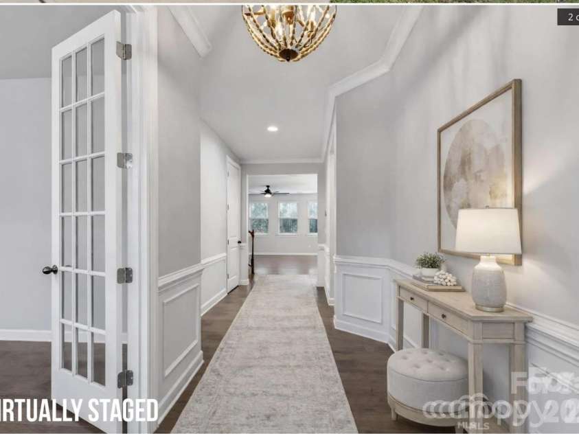 4946 Norman Park Place, Lake Wylie, SC 29710.  MLS# CAR4308538, YatesRealty ID 22242. Virtually Stagedfoyer