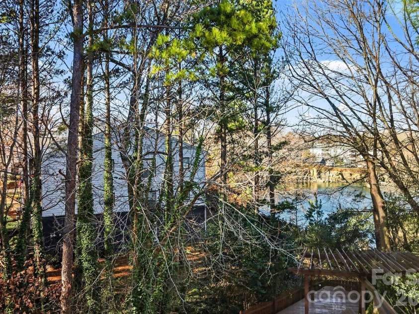 19603 Galleon View, Cornelius, NC 28031.  MLS# CAR4333436, YatesRealty ID 22243. Seasonal views from several areas in the home.