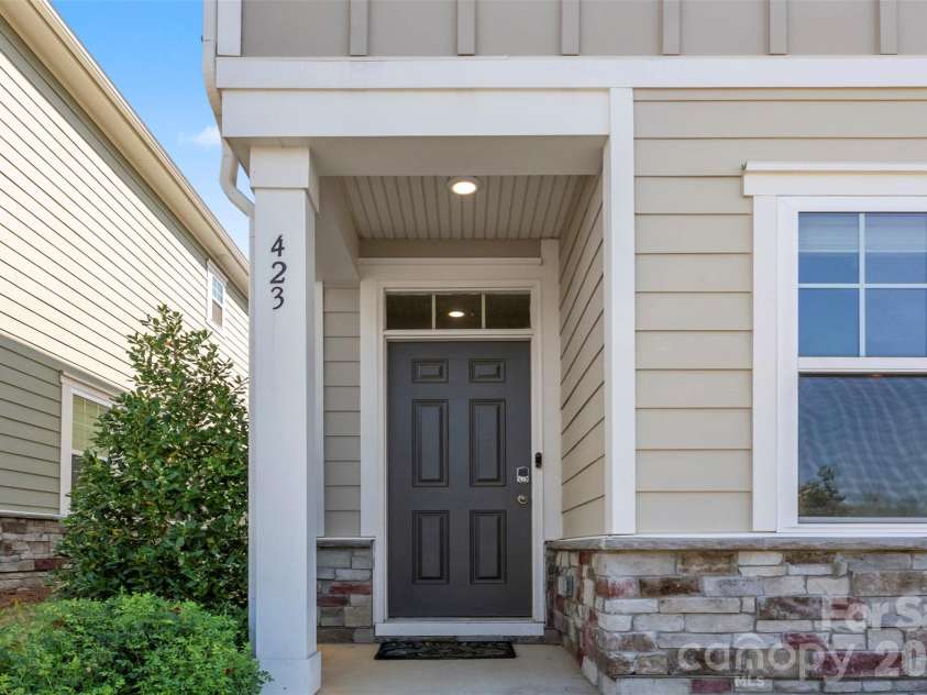 423 Wescott Street, Indian Trail, NC 28079.  MLS# CAR4358336, YatesRealty ID 22249. 