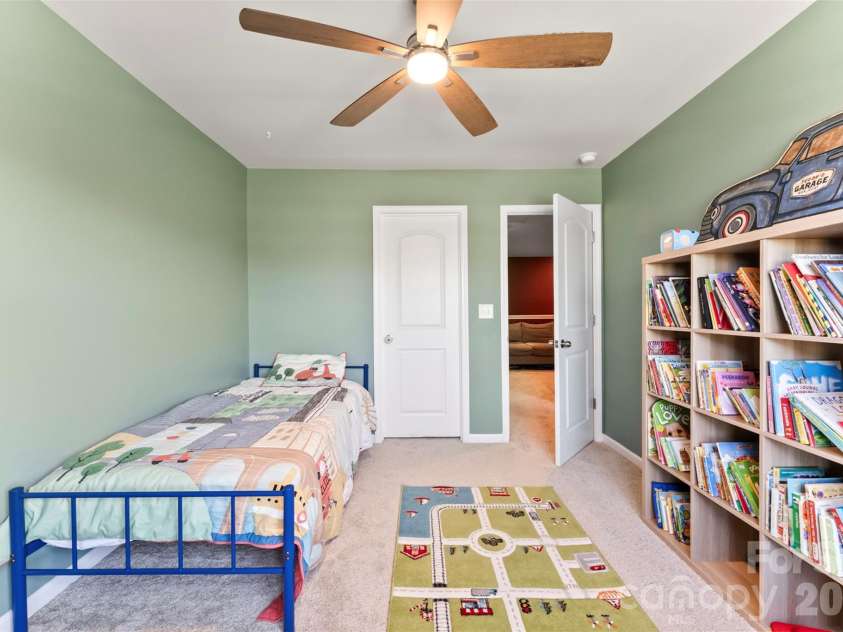 423 Wescott Street, Indian Trail, NC 28079.  MLS# CAR4358336, YatesRealty ID 22249. Secondary Bedroom