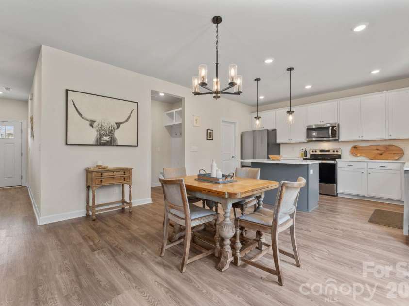 467 Hoover Road, Troutman, NC 28166.  MLS# CAR4360808, YatesRealty ID 22250. Drop Zone located off the Kitchen
