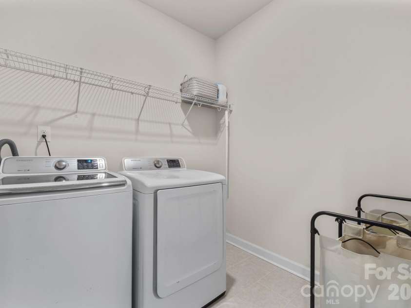 467 Hoover Road, Troutman, NC 28166.  MLS# CAR4360808, YatesRealty ID 22250. Spacious Laundry Room