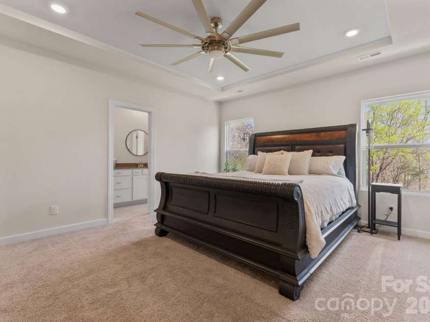 467 Hoover Road, Troutman, NC 28166.  MLS# CAR4360808, YatesRealty ID 22250. Spacious with Large Ceiling Fan