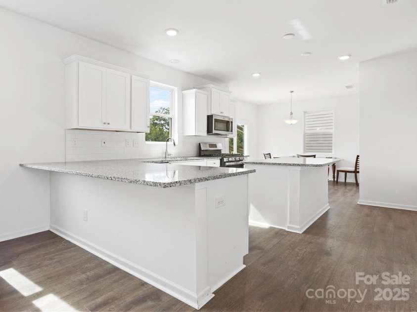 1433 Harleston Street, Indian Trail, NC 28079.  MLS# CAR4260285, YatesRealty ID 22252. Chef's Kitchen with Breakfast Bar