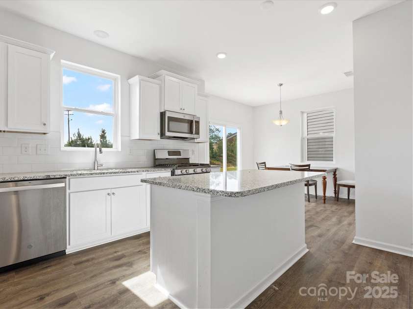 1433 Harleston Street, Indian Trail, NC 28079.  MLS# CAR4260285, YatesRealty ID 22252. Chef's Kitchen with Island