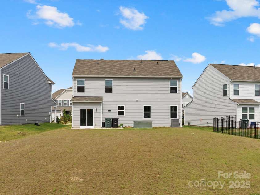 1433 Harleston Street, Indian Trail, NC 28079.  MLS# CAR4260285, YatesRealty ID 22252. Huge Backyard