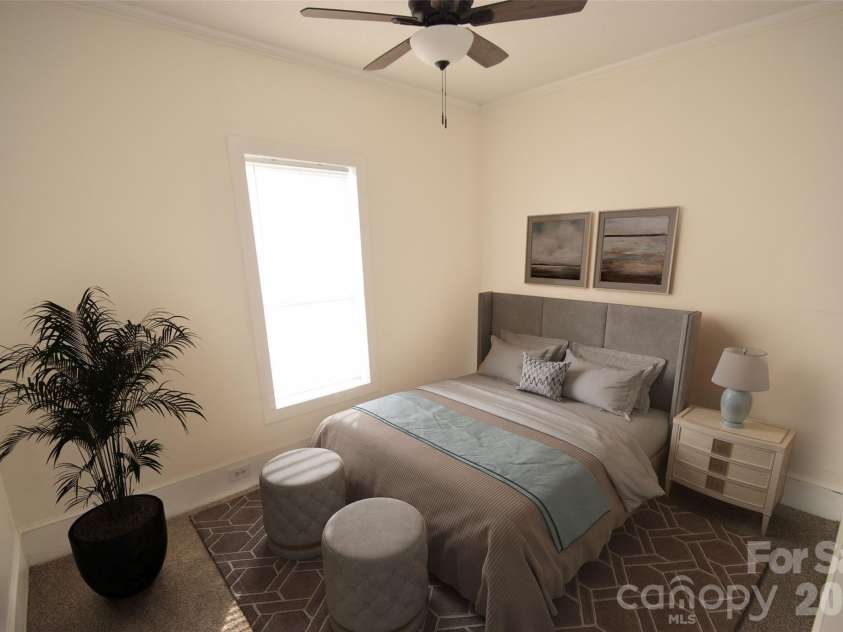 152 Academy Avenue, Concord, NC 28025.  MLS# CAR4364730, YatesRealty ID 22252. Virtual staging