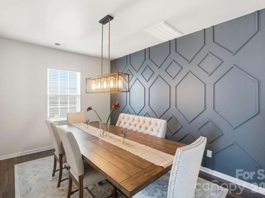 116 Timbergreen Court, Troutman, NC 28166.  MLS# CAR4369048, YatesRealty ID 22257. Dining room