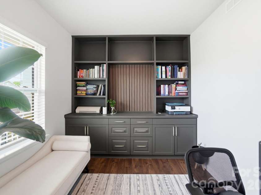 116 Timbergreen Court, Troutman, NC 28166.  MLS# CAR4369048, YatesRealty ID 22257. Office w/built ins