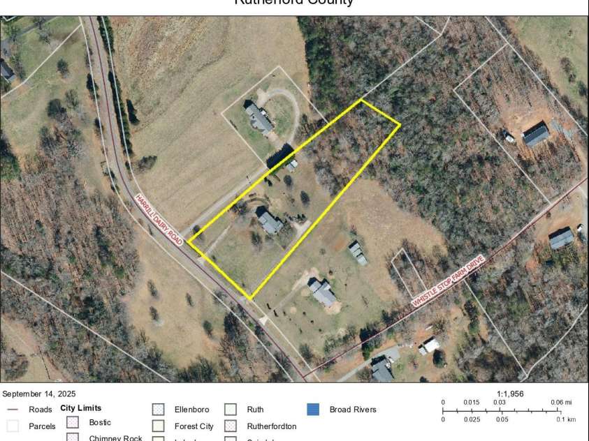 389 Harrill Dairy Road, Forest City, NC 28043.  MLS# CAR4302195, YatesRealty ID 2226. 