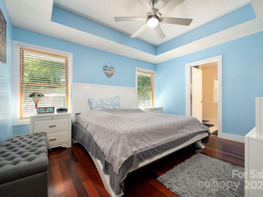 178 Susanna Cove Road, Mars Hill, NC 28754.  MLS# CAR4267675, YatesRealty ID 22266. Primary Ensuite Bedroom