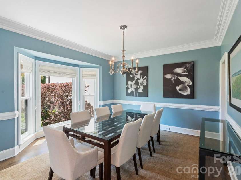 18003 Lochcarron Lane, Cornelius, NC 28031.  MLS# CAR4377616, YatesRealty ID 22279. Dining room