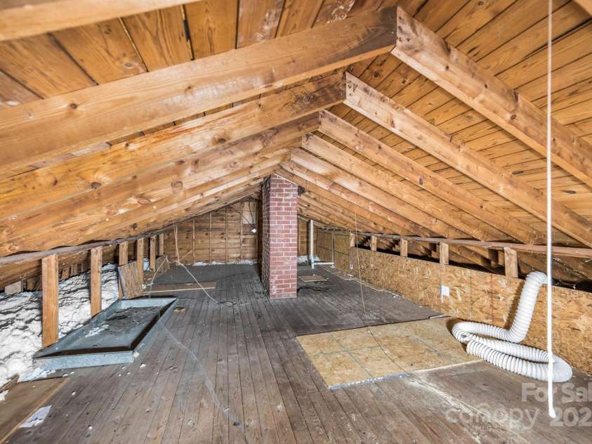 318 Peeler Street, Salisbury, NC 28146.  MLS# CAR4270125, YatesRealty ID 22281. Attic