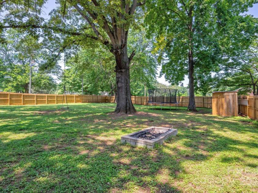 318 Peeler Street, Salisbury, NC 28146.  MLS# CAR4270125, YatesRealty ID 22281. Back Yard