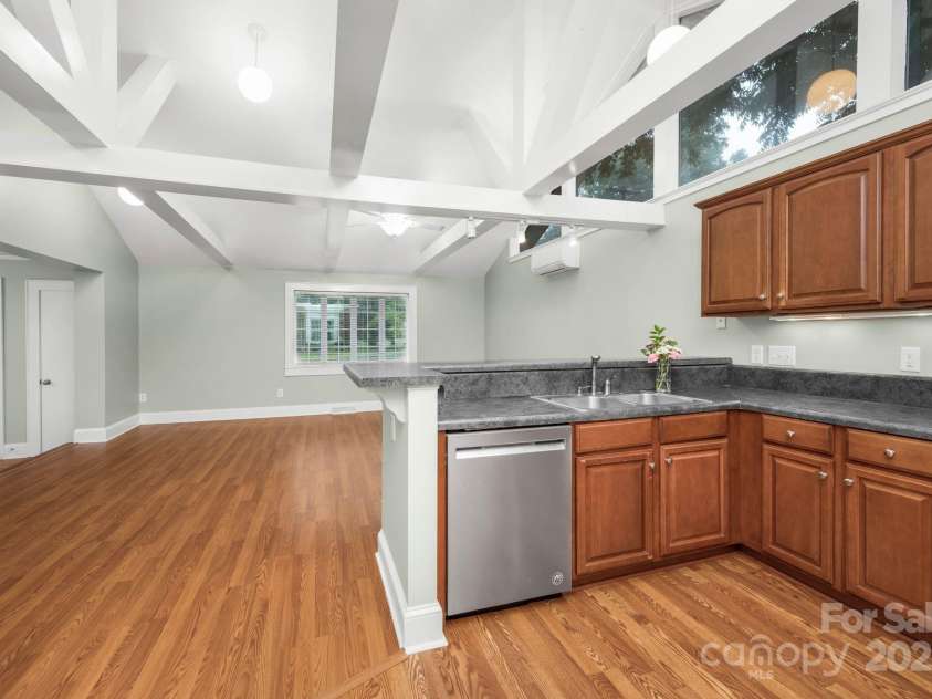 318 Peeler Street, Salisbury, NC 28146.  MLS# CAR4270125, YatesRealty ID 22281. Kitchen/Living Area