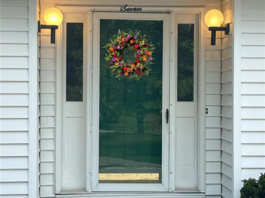 7 Teaneck Circle, Hendersonville, NC 28791.  MLS# CAR4369967, YatesRealty ID 22283. Front Door welcomes you home!