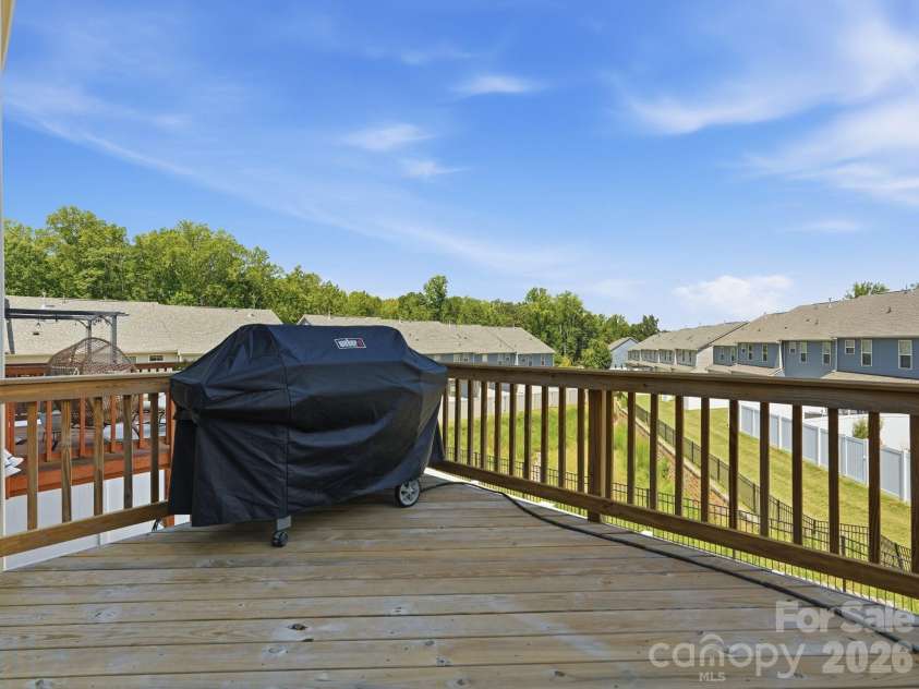 108 Helm Lane, Mooresville, NC 28117.  MLS# CAR4420878, YatesRealty ID 22285. Deck with gas hook-up