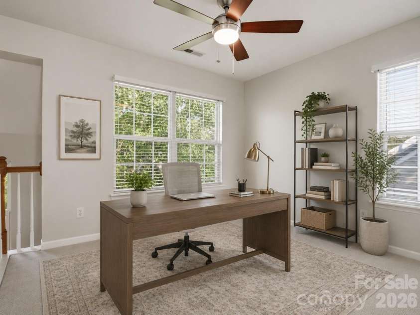 790 Rock Lake Glen, Fort Mill, SC 29715.  MLS# CAR4381481, YatesRealty ID 22288. Virtual Staged Loft