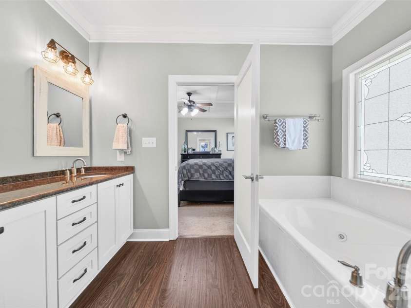 3507 Savannah Way, Monroe, NC 28110.  MLS# CAR4381080, YatesRealty ID 22289. Primary Bathroom