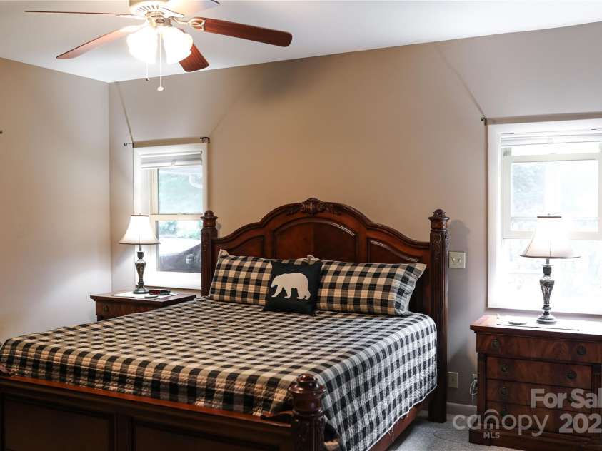 151 Wipprecht Drive, Spruce Pine, NC 28777.  MLS# CAR4272917, YatesRealty ID 22294. Primary bedroom