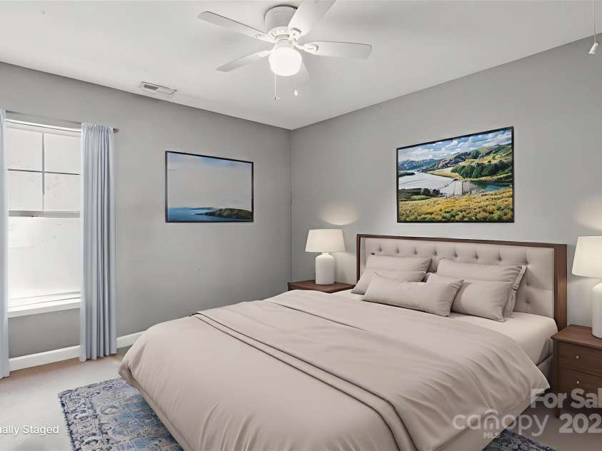 1457 Matthew Allen Circle, Kannapolis, NC 28081.  MLS# CAR4259827, YatesRealty ID 22297. Bedroom 3 Staged