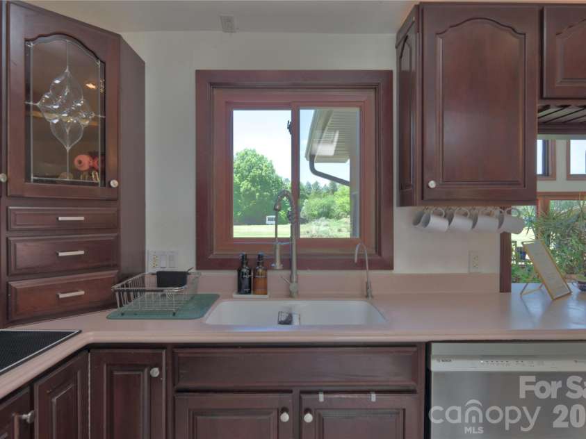 6870 Lowder Road, Salisbury, NC 28147.  MLS# CAR4368281, YatesRealty ID 22298. Great view from kitchen
