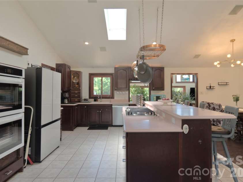 6870 Lowder Road, Salisbury, NC 28147.  MLS# CAR4368281, YatesRealty ID 22298. Kitchen with large island