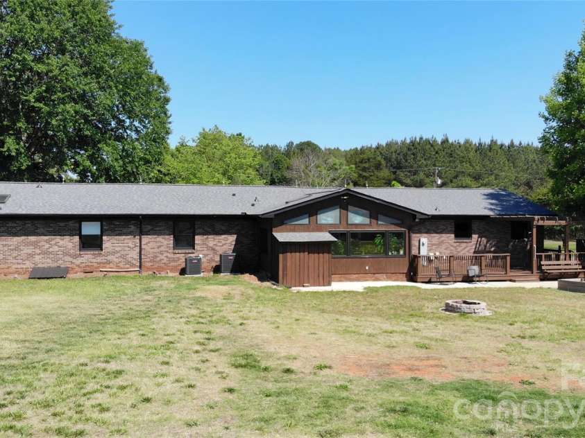 6870 Lowder Road, Salisbury, NC 28147.  MLS# CAR4368281, YatesRealty ID 22298. Rear of home