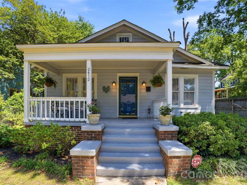 2412 Lola Avenue, Charlotte, NC 28205.  MLS# CAR4381455, YatesRealty ID 22302. 