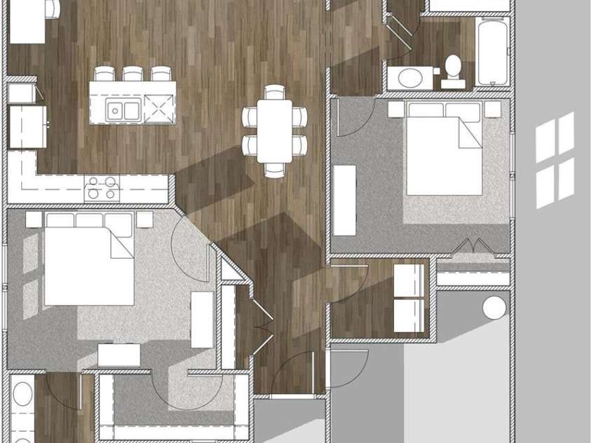 1332 Norris Avenue, Charlotte, NC 28206.  MLS# CAR4341791, YatesRealty ID 22307. Property Floor Plan
