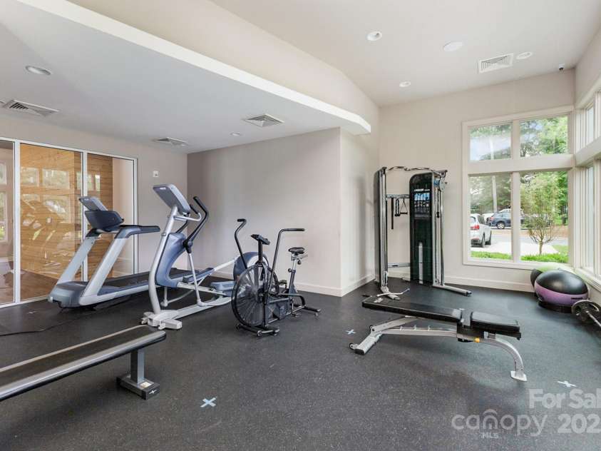 112 Shore Drive, Belmont, NC 28012.  MLS# CAR4258929, YatesRealty ID 22314. Fitness center
