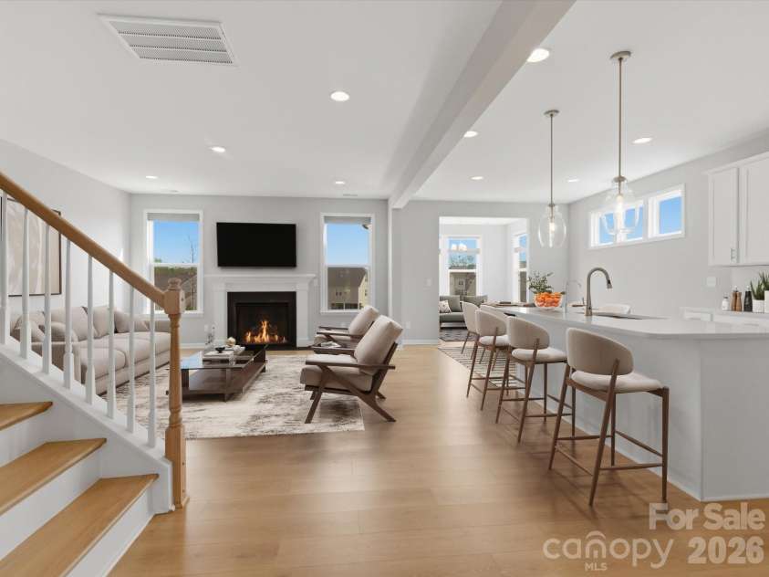 13204 Chopin Ridge Road, Huntersville, NC 28078.  MLS# CAR4363015, YatesRealty ID 22316. Photo is virtually staged.