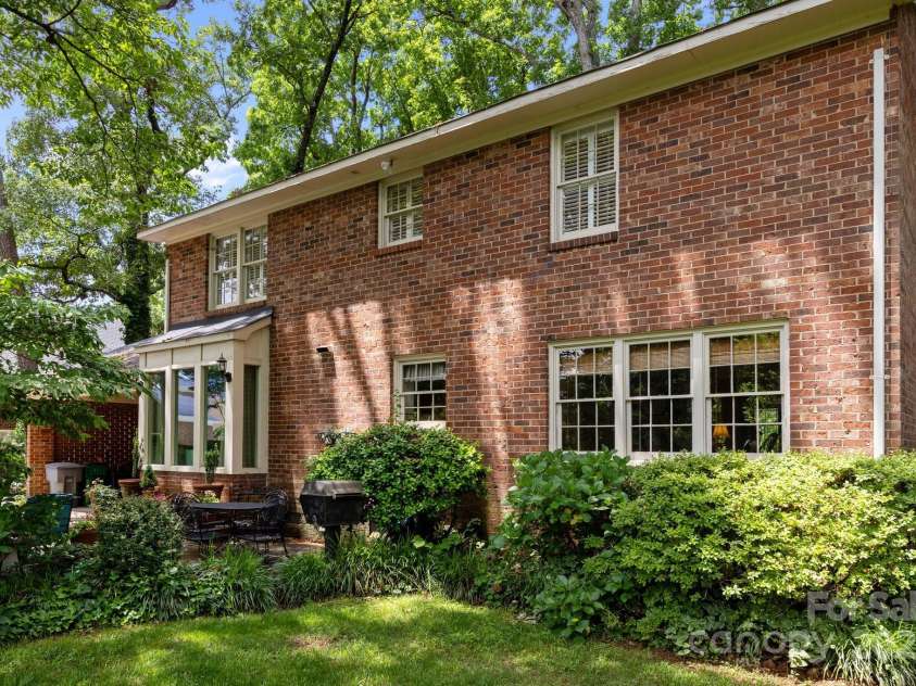 5510 Sardis Road, Charlotte, NC 28270.  MLS# CAR4240440, YatesRealty ID 22316. Back of House