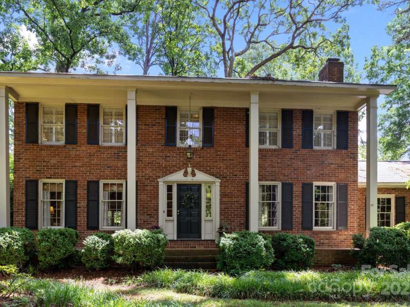 5510 Sardis Road, Charlotte, NC 28270.  MLS# CAR4240440, YatesRealty ID 22316. Front of House