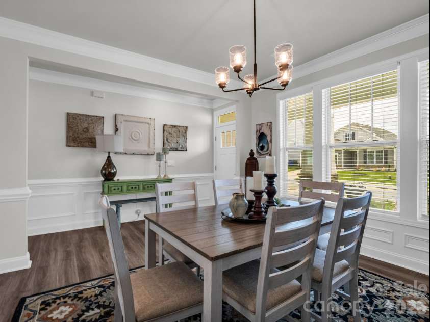 383 Fox Cove Road, Hendersonville, NC 28792.  MLS# CAR4363125, YatesRealty ID 22318. Open Entry & Dining Room