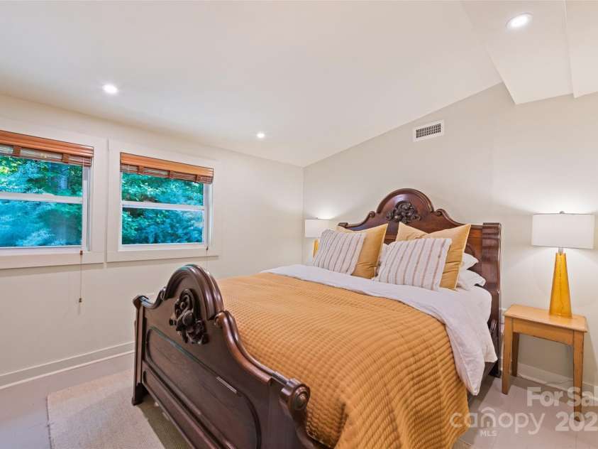 66 Fox Trot Lane, Tryon, NC 28782.  MLS# CAR4259291, YatesRealty ID 22329. Apartment bedroom