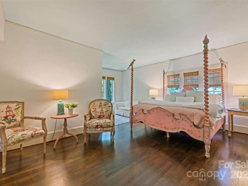 66 Fox Trot Lane, Tryon, NC 28782.  MLS# CAR4259291, YatesRealty ID 22329. Primary Bedroom
