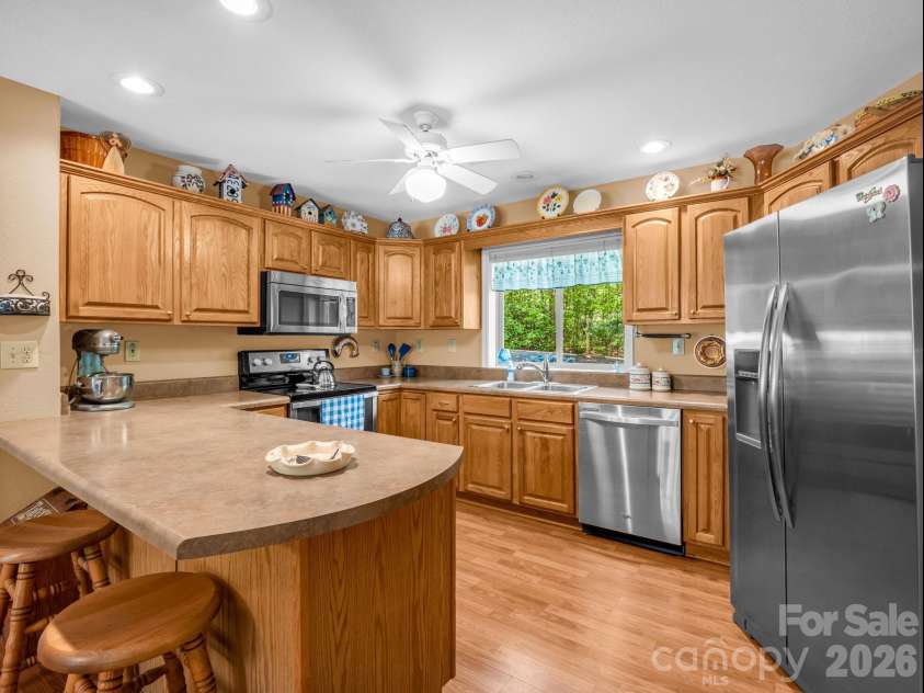 120 Lakewood Drive, Lake Lure, NC 28746.  MLS# CAR4378996, YatesRealty ID 22332. Kitchen 2