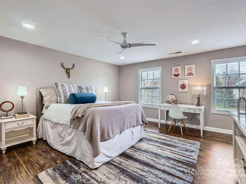 1005 Forbishire Drive, Matthews, NC 28104.  MLS# CAR4228629, YatesRealty ID 2234. Second Floor Bedroom