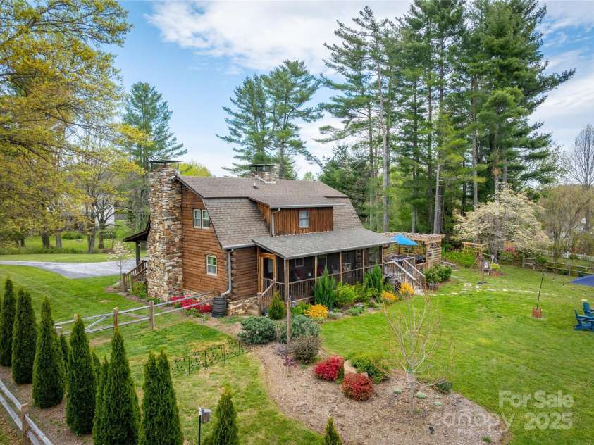 756 Price Road, Hendersonville, NC 28739.  MLS# CAR4208399, YatesRealty ID 22341. Northeast view