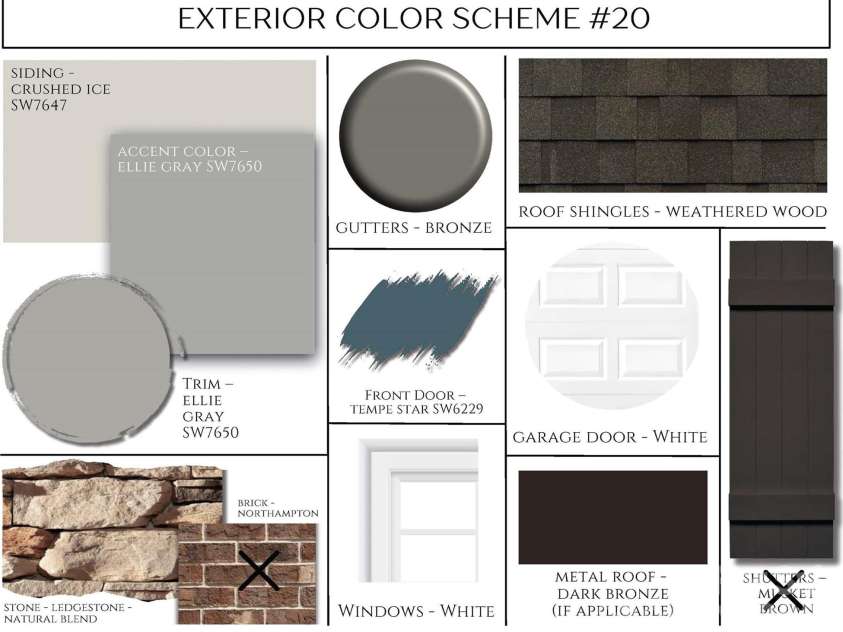 2917 audubon Ridge, Belmont, NC 28012.  MLS# CAR4356403, YatesRealty ID 22344. Exterior Color Scheme