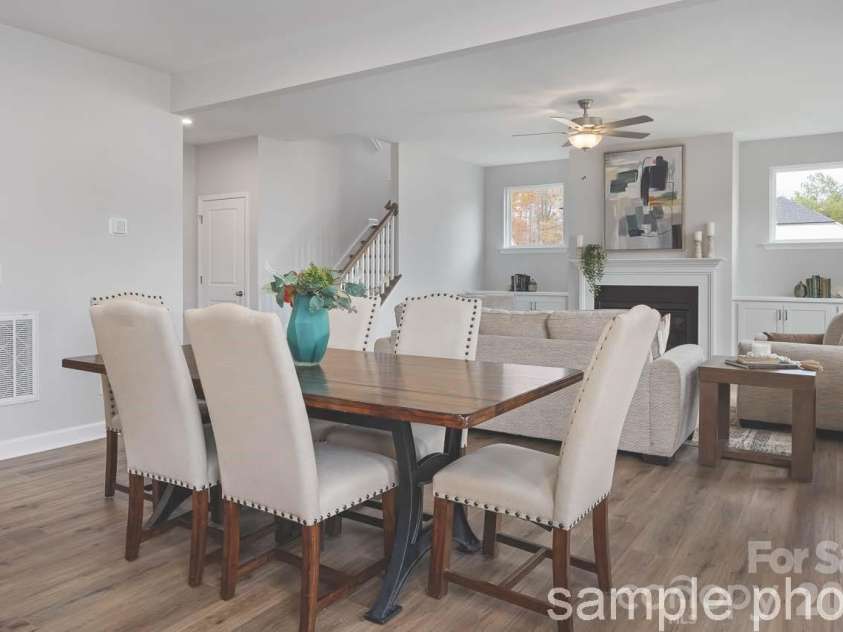 2917 audubon Ridge, Belmont, NC 28012.  MLS# CAR4356403, YatesRealty ID 22344. Spacious dining area sample photo